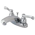 Kingston Brass KB8621FL 4" Centerset Bathroom Faucet, Polished Chrome KB8621FL